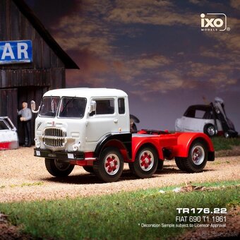 Modely evropských kamionů 1:43 IXO - 8