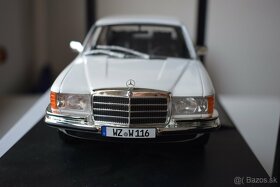 predam 1:18 Mercedes-Benz S-class 450 SEL 6.9 1975 biela - 8