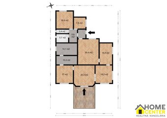 NA PREDAJ RODINNÝ DOM S VEDĽAJŠÍMI PRIESTORMI NA 2 HEKTÁROVO - 8