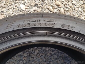 225/40 r18 letné pneumatiky 4ks Bridgestone - 8