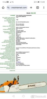 Motorová píla Stihl 056 AV - 8