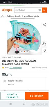 LOL Bábika Camping Karavan Auto - 8