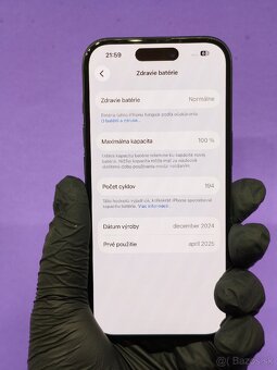 Iphone 15 128gb, Nová 🔋, stav 7/10 - 8