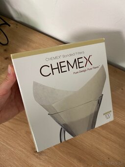 mlynček na kávu chemex filtre - 8
