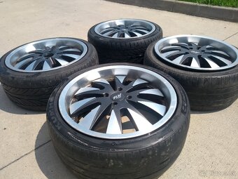 Prémiové športové hliníkové disky 4x100r17 s letnými pneu - 8