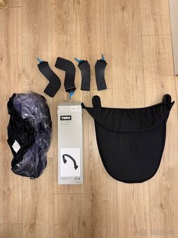 Predám kočík Thule Glide 2 +vanička+ adaptéry na autosedacku - 8