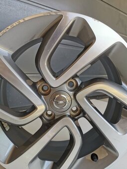 Original Opel Alu disky R16 4x108 6.5x16 ET20 - 8