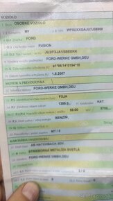 Ford Fusion 1.4 59kw len diely - 8
