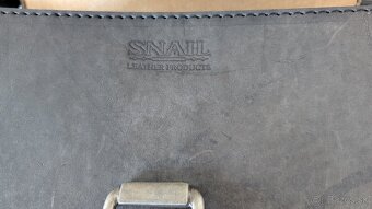 Kožená kabelka- Snail (unisex) - 8