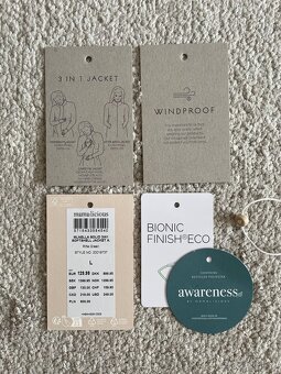 MAMALICIOUS SOFTSHELL nosičský kabát 3v1 veľ L - 8