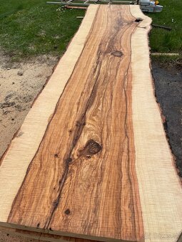 JASEŇOVÉ REZIVO OLIVE ASH / Očkové drevo / Live edge - 8