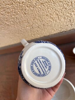 Modrý anglický porcelán - 8