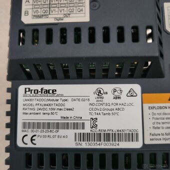 Pro-face hmi display - 8