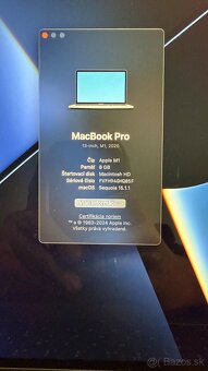 Apple MacBook Pro 13,3” M1 8GB RAM 512GB SSD - 8