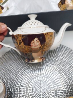 Luxusná porcelanová súprava GUSTAV KLIMT - 8