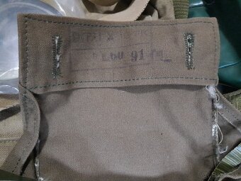 Plynová maska, taška, filter, očnice, Civilná ochrana, ČSLA - 8