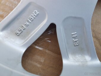 4x100 r15 hliníkové disky Volkswagen Up - 8