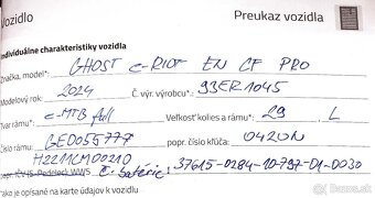 NA PREDAJ: GHOST CARBON e-RIOT EN CF PRO 2024. - 8