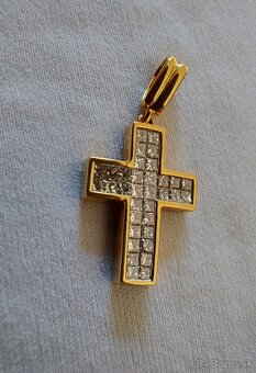 Luxusný diamantovy prívesok z 18k zlata - 8
