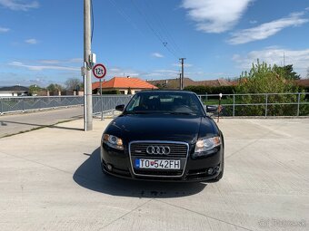 Predám Audi A4 B7 Cabrio, 2.0 TDI - S line, 103kW, 2007 - 8