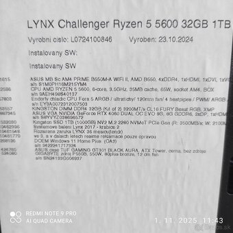 Pc Lynx Challenger Ryzen 5 5600 - 8