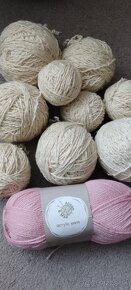 Vlna na pletenie a háčkovanie rôzna 3500g - 8