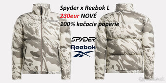 Lyžiarska bunda, Zimná bunda Spyder x Reebok, Reebok, Jordan - 8