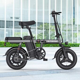 Predám skladací elektro bicykel - 8