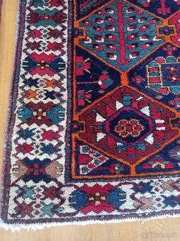 ⭐Starožitný nomádsky Qashqai koberec 215x156 cm⭐ - 8