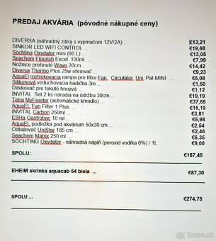 Náradie a technika k akváriu - 8