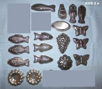 FORMIČKY A VYKRAJOVAČKY, DOBOVÉ na pečenie, pre zberateľov - 8