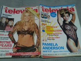Predám časopisy Eurotelevizia rok 2001 - 8