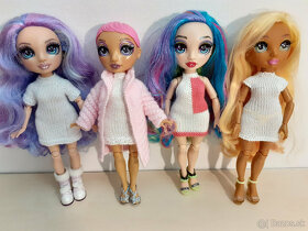 pulóver nohavice pre bábiky Rainbowhigh barbie šaty - 8