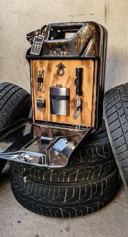 Predám kanister prerobený na Bar super darček - 8