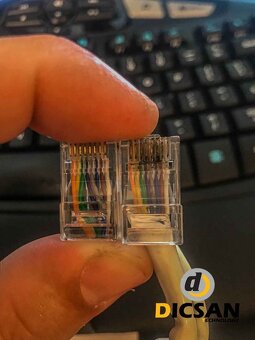 VODOTESNA RJ45 LAN SPOJKA - 8