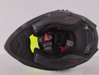 Enduro prilba LS2 Explorer Alter čierno-sivo-fluoresce - 8