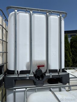IBC NADOBA NADRZ 1000l Kontajner,plastovà nadrz - 8