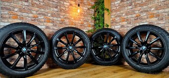 Alu R20 5x112 BMW X5+X6 + zimné pneu 275/45 R20 - 8
