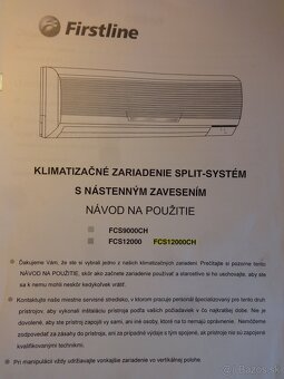 Nástenná klimatizácia Firstline - 8