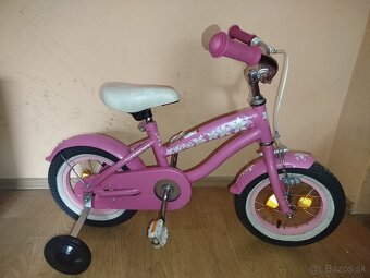 Detský bicykel 12 ružový - 8