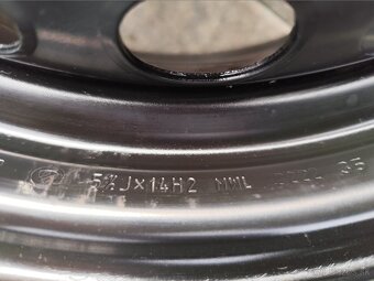 4x98 r14 plechové disky Fiat 500, Panda, Punto, Doblo - 8