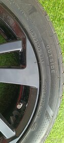 Cierne disky + nove pneu 15R 4x100 185 55 mazda mini - 8