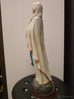 Madona drevena socha polychromaticka uprava - 8