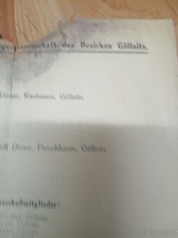 Gelnica voľby leták starý - 8