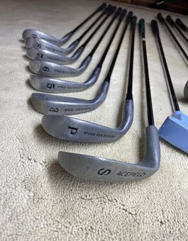 Kompletný golfový set = 12 Palíc + bag Callaway + vozík + lo - 8