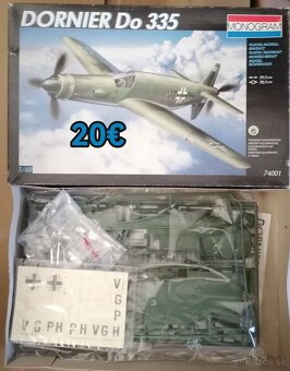 Plastikove modely 1 - 8