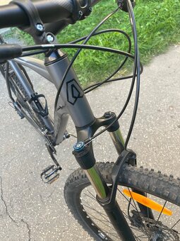 Axess Snipe 19″ grey black bicykel - 8
