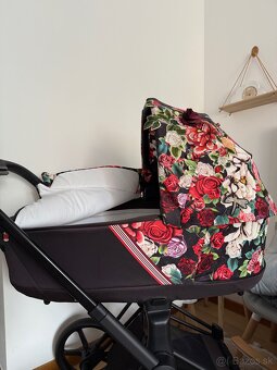 Vanička cybex priam 4.0 spring blossom dark - 8