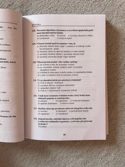 Biológie , 2050 testových otázok - 8
