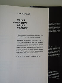 Veľký obrazový atlas vtákov; Jan Hanzák - 8